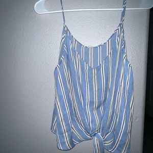 Blue and Yellow Summer Camisole